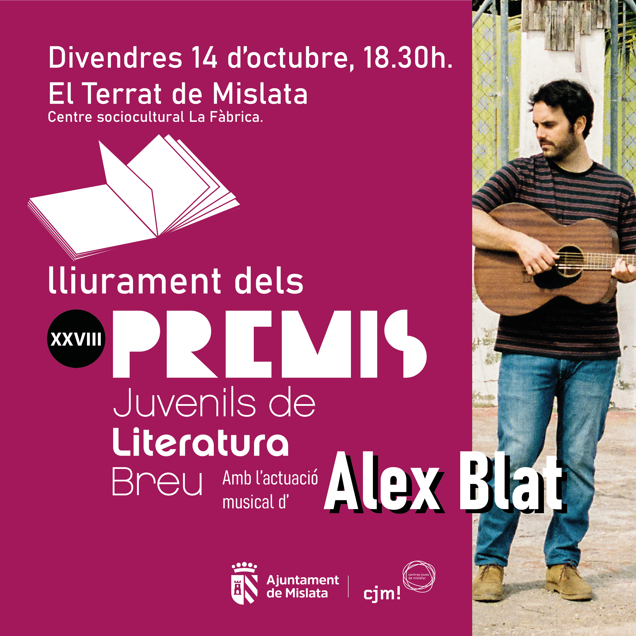 Lliurament dels XXVIII Premis Juvenils de Literatura Breu