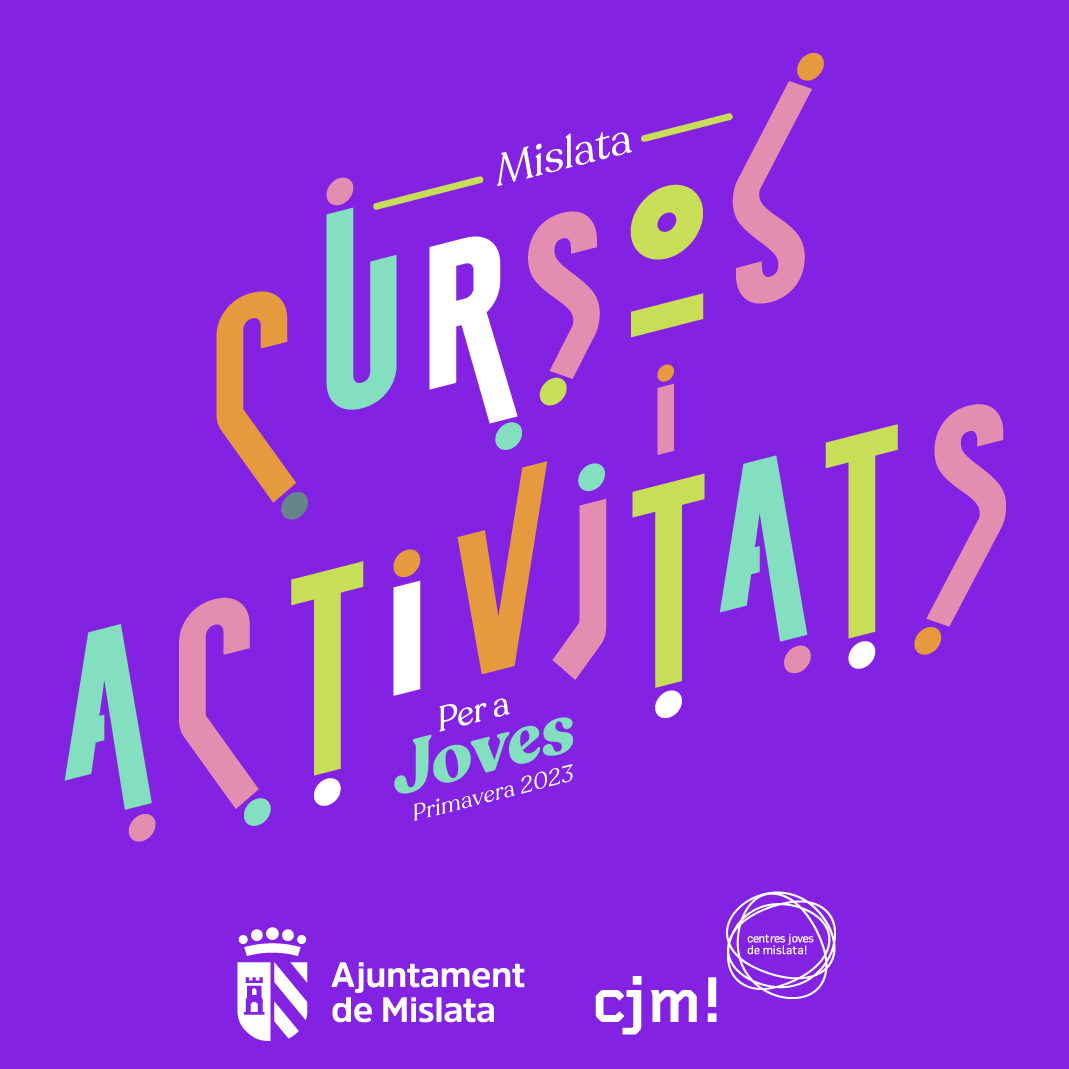 Cursos i Activitats per a Joves - Primavera 2023