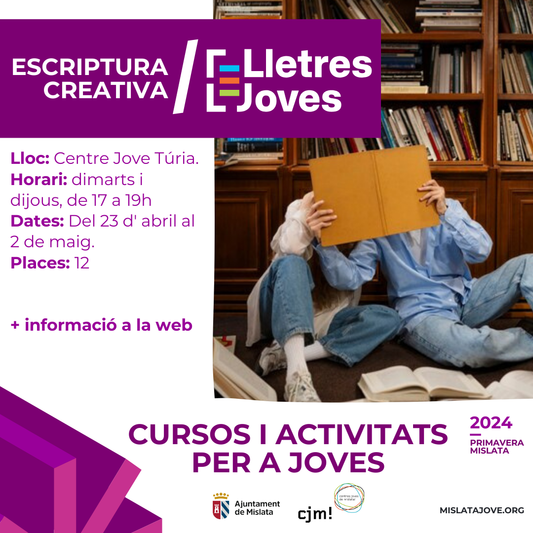 escriptura creativa - Lletres Joves