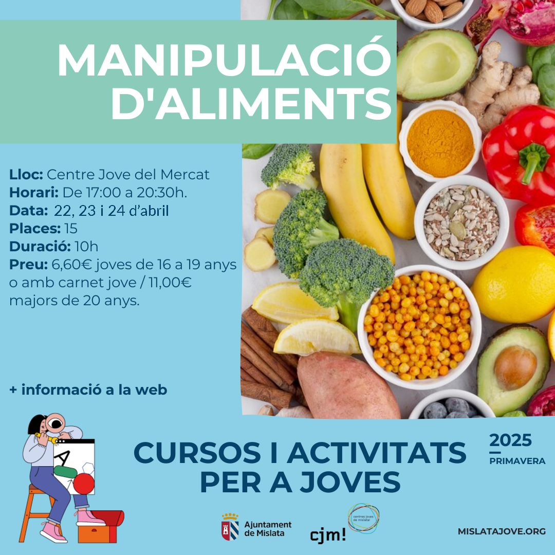 Manipulador d'alimements