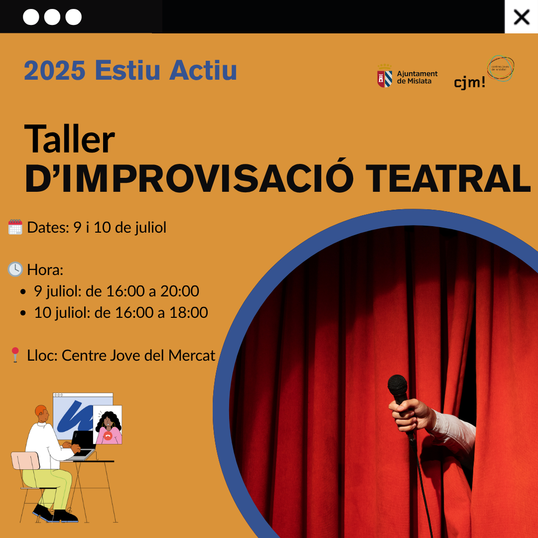 TALLER IMPROVISACIÓ TEATRAL