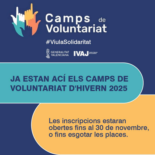 Camps de voluntariat - Hivern 2025