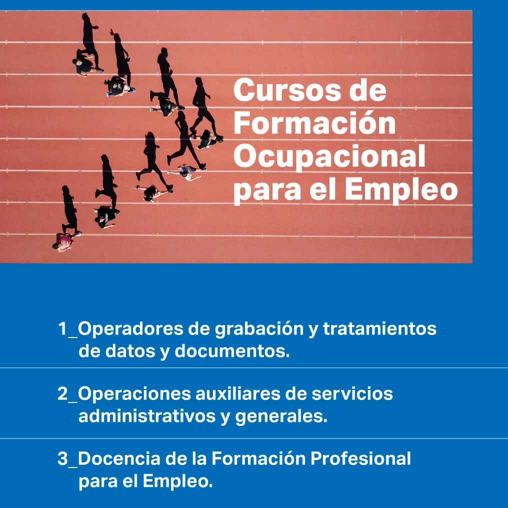 Formación ocupacional para el empleo 2026